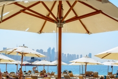 Palm Fairmont Hotel overlooking Dubai Marina