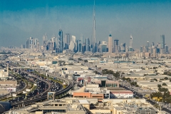 Burj Khalifa and the city view