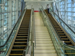 Escalator at JLT Metro Staion
